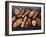 Assorted Meats and Sausages on Hot Stone Grill-Stefan Oberschelp-Framed Photographic Print