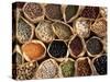 Assorted Peas, Lentils and Beans in Paper Bags-null-Stretched Canvas