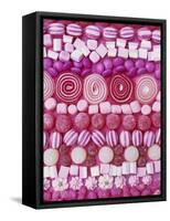 Assorted Pink Sweets-Linda Burgess-Framed Stretched Canvas