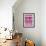 Assorted Pink Sweets-Linda Burgess-Framed Photographic Print displayed on a wall