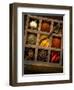 Assorted Spices in Type Case-Greg Elms-Framed Photographic Print