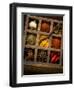 Assorted Spices in Type Case-Greg Elms-Framed Photographic Print