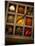 Assorted Spices in Type Case-Greg Elms-Mounted Photographic Print