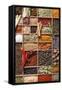 Assorted Spices in Type Case-Eising Studio - Food Photo and Video-Framed Stretched Canvas