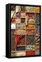 Assorted Spices in Type Case-Eising Studio - Food Photo and Video-Framed Stretched Canvas