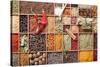 Assorted Spices in Type Case-Eising Studio - Food Photo and Video-Stretched Canvas