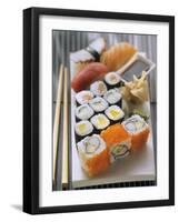 Assorted Sushi-null-Framed Photographic Print