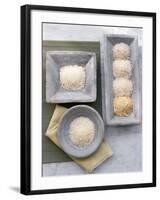 Assorted Types of Rice-null-Framed Photographic Print