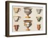 Assorted Vessels I-Anna Polanski-Framed Art Print