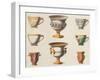 Assorted Vessels I-Anna Polanski-Framed Art Print