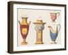 Assorted Vessels II-Anna Polanski-Framed Art Print