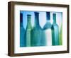 Assorted Wine Bottle Shadows-Ulrike Koeb-Framed Photographic Print