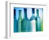 Assorted Wine Bottle Shadows-Ulrike Koeb-Framed Photographic Print