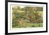 Assortment of Garden Plants-null-Framed Art Print