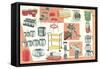 Assortment of Kitchen Goods-null-Framed Stretched Canvas