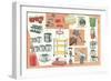 Assortment of Kitchen Goods-null-Framed Art Print