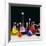 Assortment of Laboratory Flasks Holding Solutions-Tek Image-Framed Photographic Print