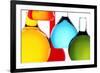 Assortment of Laboratory Glassware Flasks-Colin Cuthbert-Framed Photographic Print