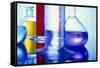 Assortment of Laboratory Glassware-Colin Cuthbert-Framed Stretched Canvas