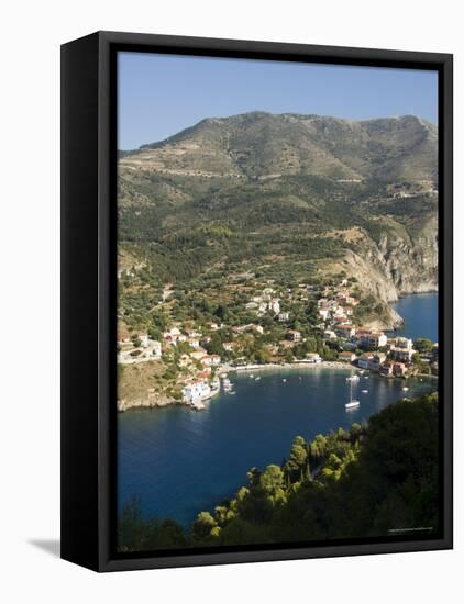 Assos, Kefalonia (Cephalonia), Greece, Europe-Robert Harding-Framed Stretched Canvas