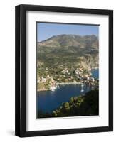 Assos, Kefalonia (Cephalonia), Greece, Europe-Robert Harding-Framed Premium Photographic Print