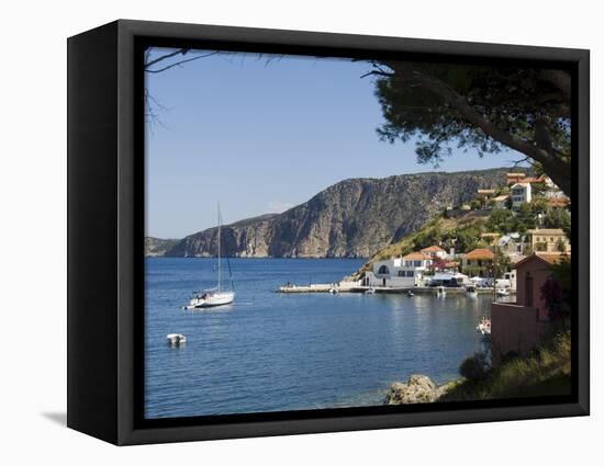 Assos, Kefalonia (Cephalonia), Ionian Islands, Greece-R H Productions-Framed Stretched Canvas