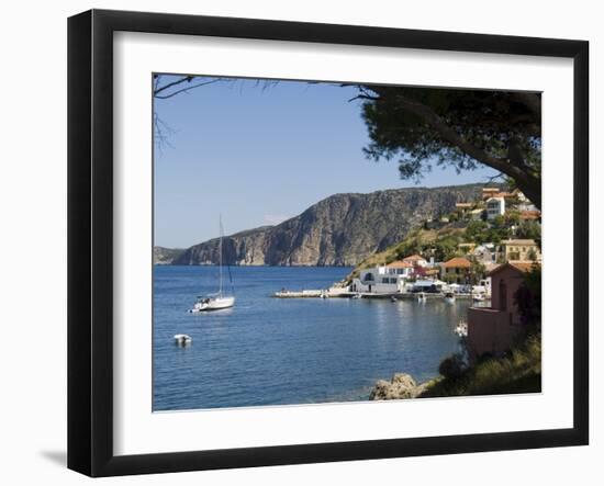 Assos, Kefalonia (Cephalonia), Ionian Islands, Greece-R H Productions-Framed Photographic Print