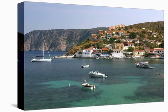 Assos, Kefalonia, Greece-Peter Thompson-Stretched Canvas