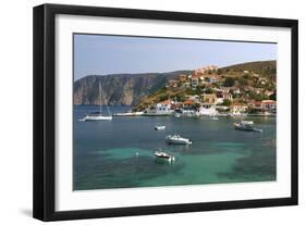 Assos, Kefalonia, Greece-Peter Thompson-Framed Premium Photographic Print