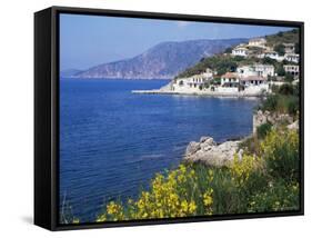 Assos, Kefalonia, Ionian Islands, Greek Islands, Greece-Michael Short-Framed Stretched Canvas