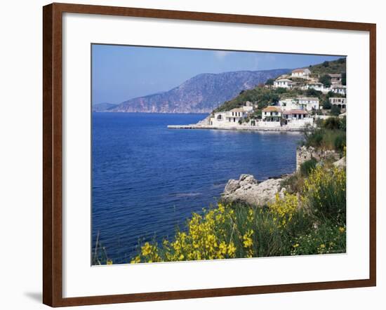 Assos, Kefalonia, Ionian Islands, Greek Islands, Greece-Michael Short-Framed Photographic Print