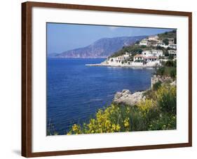 Assos, Kefalonia, Ionian Islands, Greek Islands, Greece-Michael Short-Framed Photographic Print