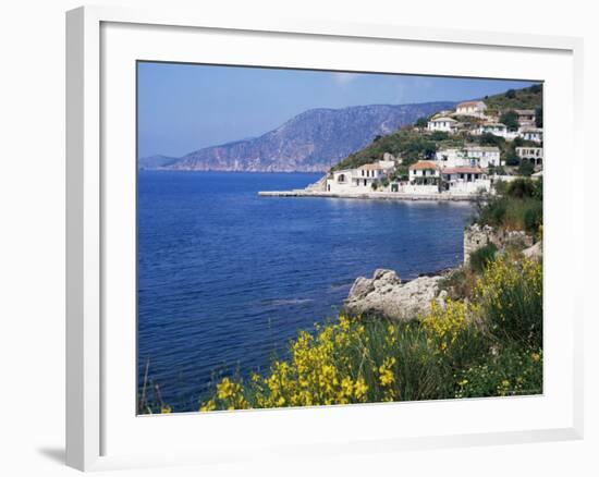 Assos, Kefalonia, Ionian Islands, Greek Islands, Greece-Michael Short-Framed Photographic Print