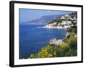 Assos, Kefalonia, Ionian Islands, Greek Islands, Greece-Michael Short-Framed Photographic Print