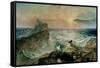 Assuaging of the Waters-John Martin-Framed Stretched Canvas