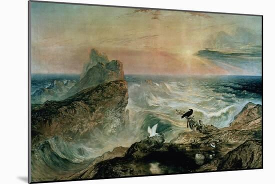 Assuaging of the Waters-John Martin-Mounted Giclee Print