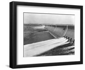 Assuan Dam on the Nile River-null-Framed Photographic Print