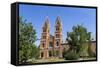 Assumption Abbey in Richardton, North Dakota, USA-Chuck Haney-Framed Stretched Canvas