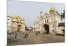 Assumption Cathedral, Ivan the Great Bell Tower, and Archangel Cathedral inside the Kremlin, UNESCO-Miles Ertman-Mounted Photographic Print