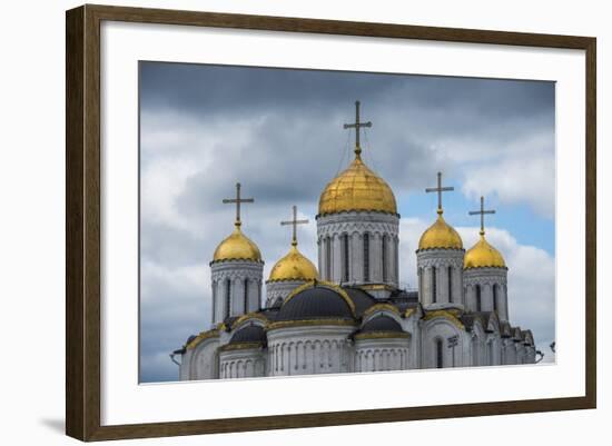 Assumption Cathedral, UNESCO World Heritage Site, Vladimir, Golden Ring, Russia, Europe-Michael Runkel-Framed Photographic Print