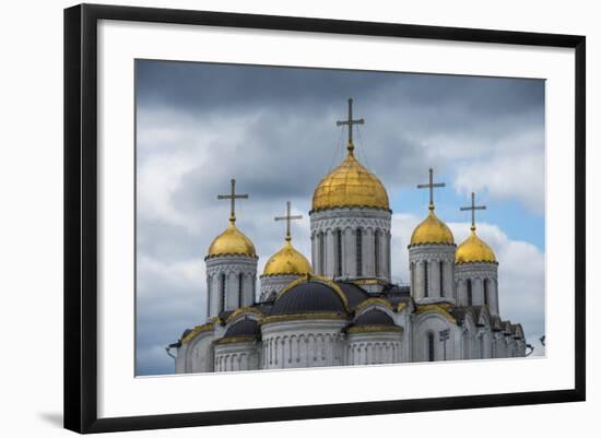 Assumption Cathedral, UNESCO World Heritage Site, Vladimir, Golden Ring, Russia, Europe-Michael Runkel-Framed Photographic Print