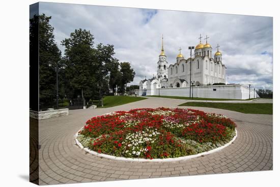 Assumption Cathedral, UNESCO World Heritage Site, Vladimir, Golden Ring, Russia, Europe-Michael Runkel-Stretched Canvas