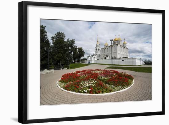 Assumption Cathedral, UNESCO World Heritage Site, Vladimir, Golden Ring, Russia, Europe-Michael Runkel-Framed Photographic Print