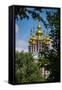 Assumption Church in the Novodevichy Convent, Moscow, Russia, Europe-Michael Runkel-Framed Stretched Canvas