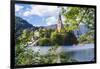 Assumption of Mary Church on an island at Lake Bled, Gorenjska, Balkan Peninsula, Carniola, Sloveni-Miva Stock-Framed Photographic Print