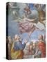 Assumption of Mary, Fresco-Giuseppe Mattia Borgnis-Stretched Canvas