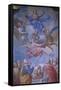 Assumption of Mary, Fresco-Giuseppe Mattia Borgnis-Framed Stretched Canvas