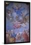 Assumption of Mary, Fresco-Giuseppe Mattia Borgnis-Framed Giclee Print