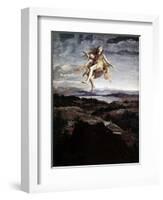 Assumption of Mary Magdalene-Giovanni Lanfranco-Framed Art Print