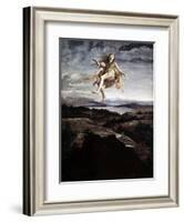 Assumption of Mary Magdalene-Giovanni Lanfranco-Framed Art Print